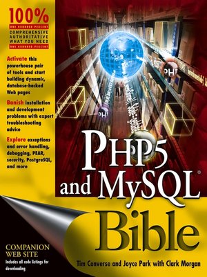 cover image of PHP5 and MySQL Bible